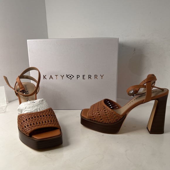 Katy Perry Collections Shoes - Katy‎ Perry The Steady Ankle Strap Sandal Sz 8.5